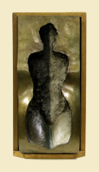 Shadow Woman | 20" x 8" x 6" | Bronze